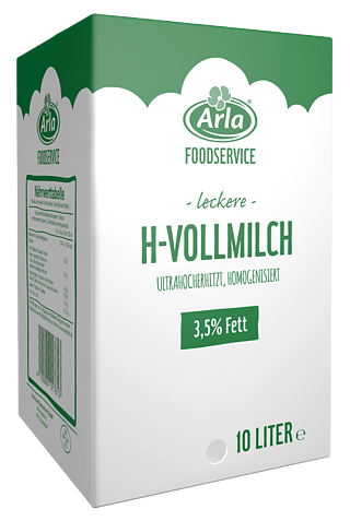 Arla H-​Milch 3,​5% 10 Liter Bag in Box 