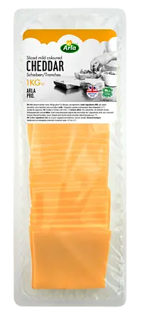 Arla Pro Cheddar Scheiben 1kg 