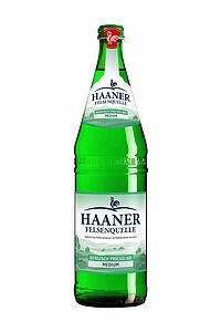 BWQ Medium 0,​75 Liter Grünglas 