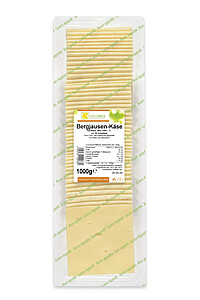 Frischpack Bergjausen-​Käse 50% Scheiben 1kg 