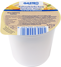 Gastro Sahnekörbchen 7,​4% 125g 