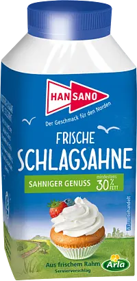 Hansano Schlagsahne 30% 250g 