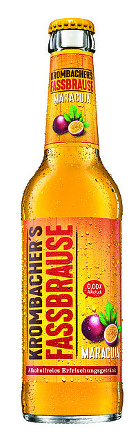 Krombacher Fassbrause Maracuja 0,​33 Liter 