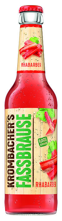 Krombacher Fassbrause Rhabarber 0,​33 Liter 