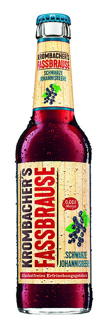 Krombacher Fassbrause schw. Johannisbeere 0,​33 Liter 