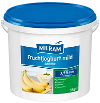 Milram Fruchtjoghurt 3,​5% Banane 5kg 
