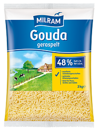 Milram Gouda 48% gerieben 2kg 