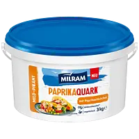 Milram Paprika Quark 3kg Eimer 
