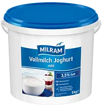 Milram Vollmilchjoghurt 3,​5% natur 5kg Eimer 