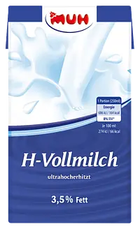 MUH H-​Milch 3,​5% 1 Liter mit Schraubverschluss 