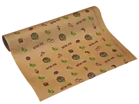 Rollenpapier ungebleicht 